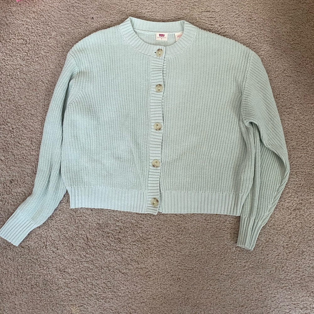 Mint green sweater